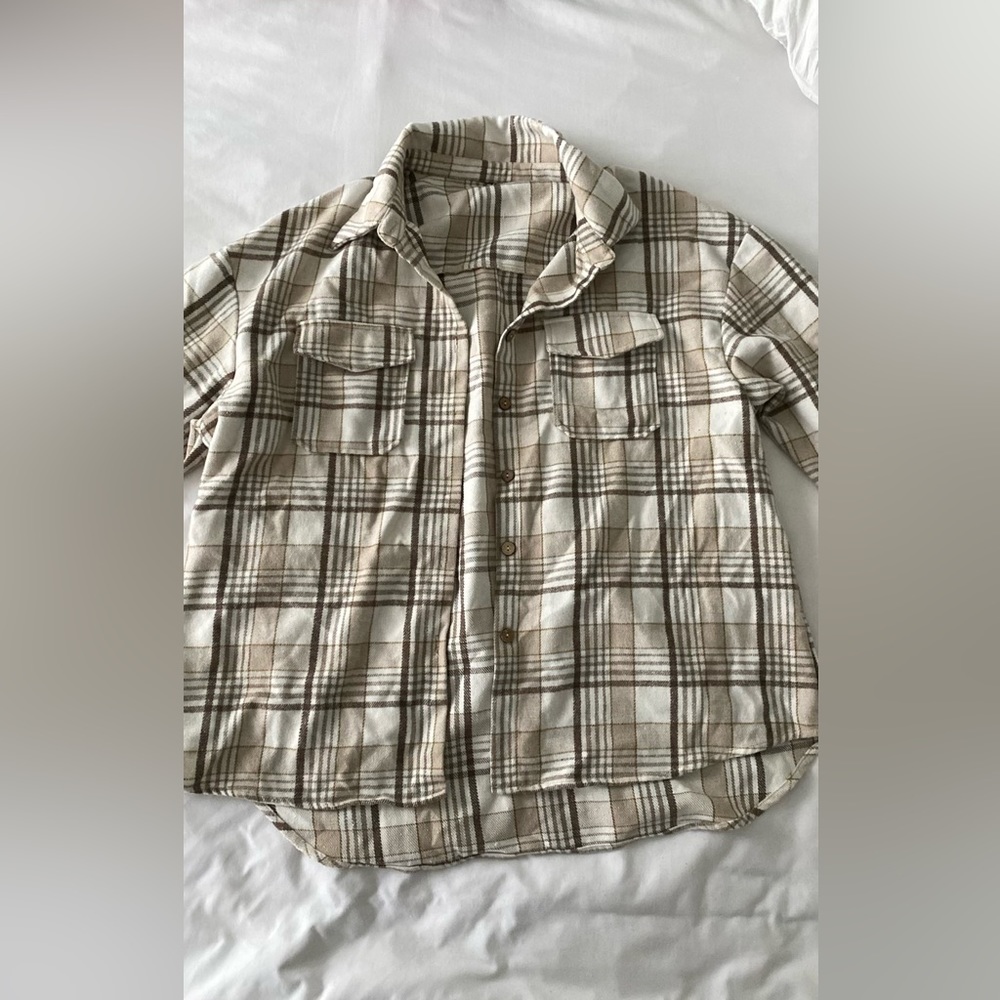 Shein Oversized Flannel